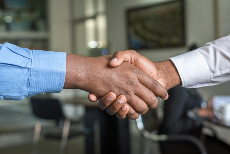 Small business handshake loan
