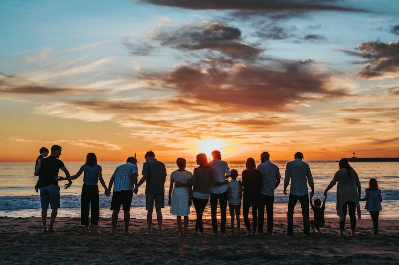 Happy family joining SAFE credit union